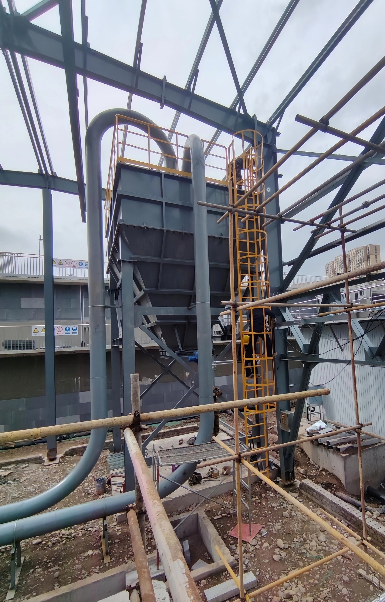 某100000吨/d装配式污水处理厂（污泥脱水工艺包总承包）：